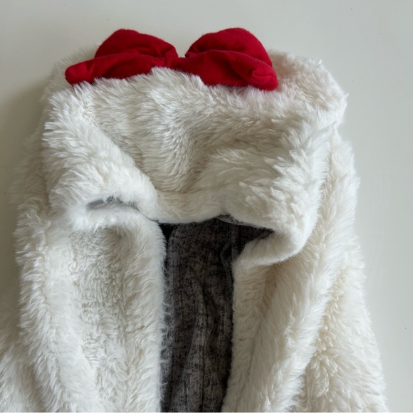 Disney Junior Girls Minnie Mouse Girl’s Faux Fur Vest - Size 6 - Picture 3 of 9